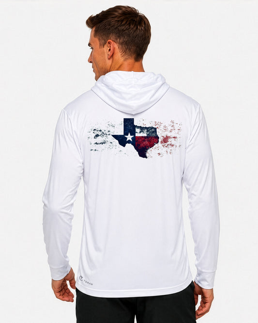 Texas State Hooded Long Sleeve
